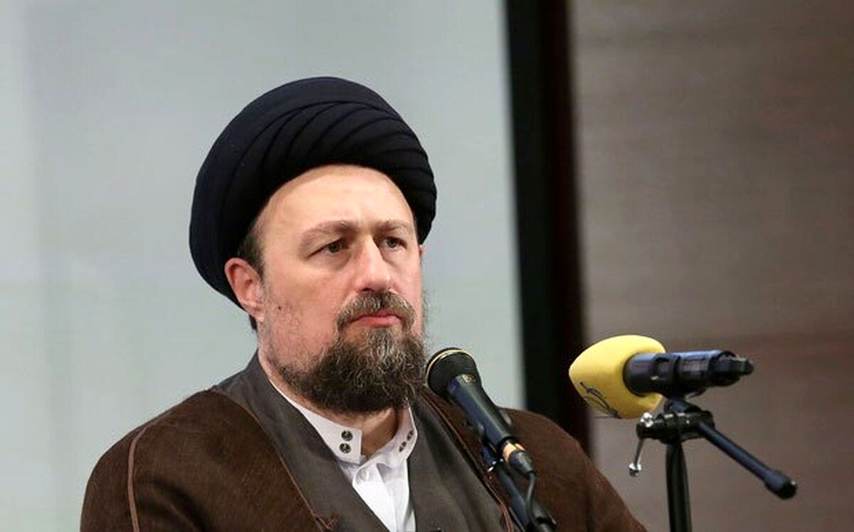 دیدار سیدحسن خمینی با رئیس جمهور منتخب ایران