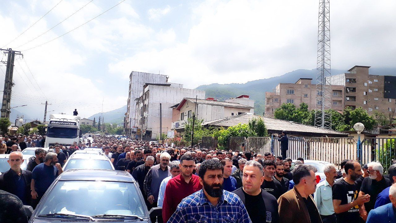 مراسم پرشکوه تشییع شهید سنگر کار شهید بهرام فلاح