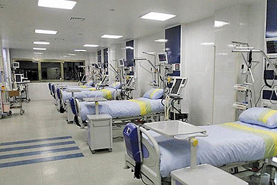 هر هزار نفر 1/7 تخت بیمارستان دارند