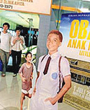 اکران فیلم زندگی اوباما در منطقه منتنگ جاکارتا