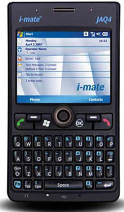 i- mate JAQ4 یک گوشی زیبا اما بی‌کیفیت در صدا