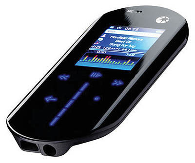 MP3 Player با کلیدهای لمسی