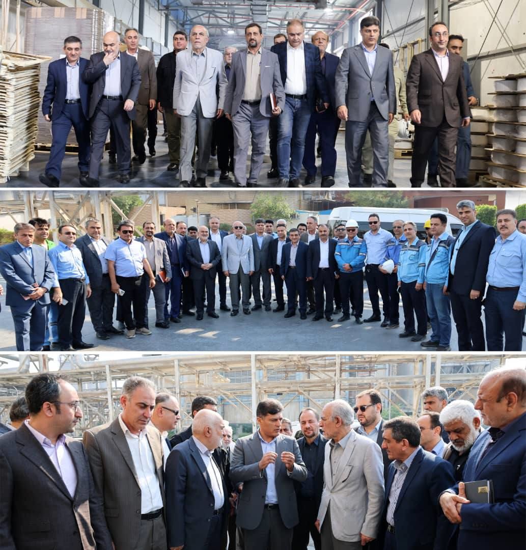 بازدید نماینده رئیس‌جمهور از پتروشیمی شهید تندگویان