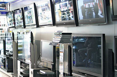 تلویزیون‌های پرفروش شارپ در بازار داخلی