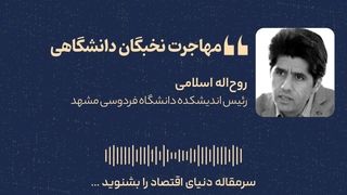  «مهاجرت نخبگان دانشگاهی» 
