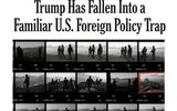 نیویورک تایمز: ترامپ در تله‌ همیشگی سیاست خارجی آمریکا گرفتار شده/ پکن و مسکو بزرگترین برندگان این تله هستند