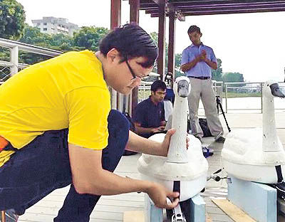 استفاده از قوی روباتیک برای بررسی کیفیت آب