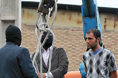 اعدام یک قاتل در قرچک ورامین