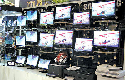 صادرات 140‌میلیونی تلویزیون‌های LCD تا پایان سال 2009