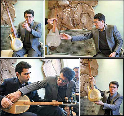نمایش سازهای ابداعی‌ استاد محمدرضا شجریان