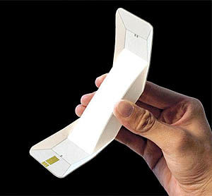 ژاپنی‌ها گوشی کاغذی ساختند