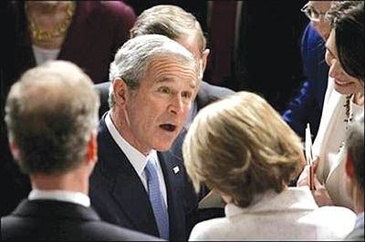 مخالفت دموکرات‌ها با برنامه بوش برای خاورمیانه