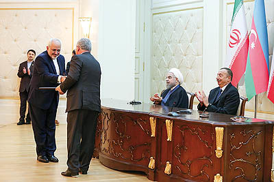 امضای 6 سند همکاری میان ایران و آذربایجان