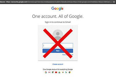 Sign out شدن ناگهانی کاربران از گوگل