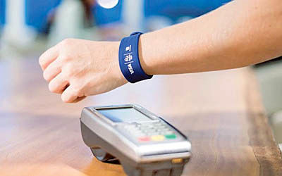 دستبند به جای کارت خرید در المپیک ریو