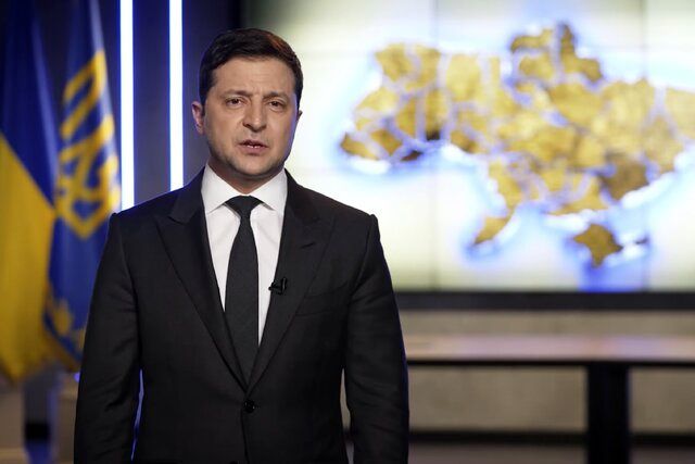 فرمان مهم رئیس جمهور اوکراین به مردم کشورش