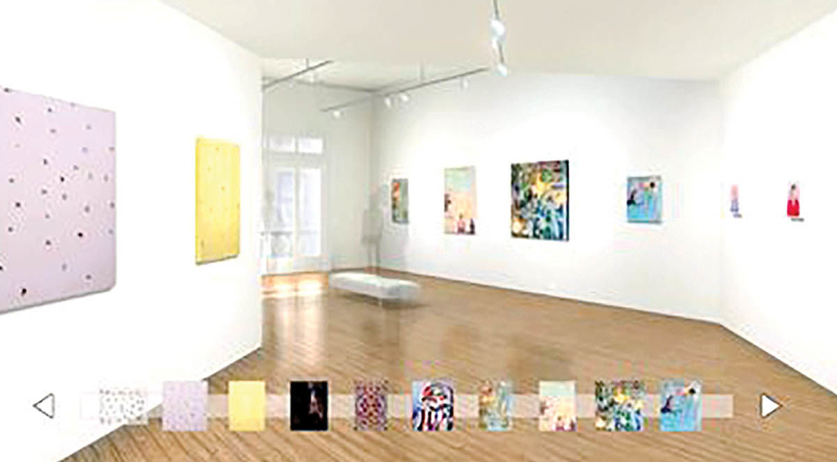 افتتاح همزمان 6 نمایشگاه مجازی برای گالری‌‌گردی در خانه