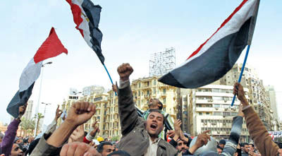 خروش مصر برای اخراج مبارک
