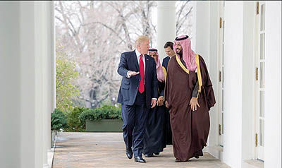 ماموریت آمریکایی آل سعود