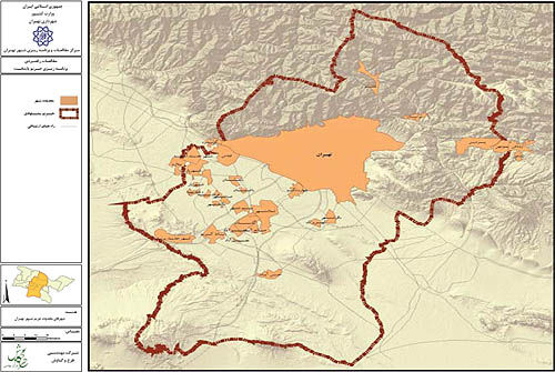 تجاوز ساختمانی به حریم تهران