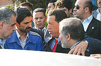 هوگو چاوز سنگ بنای تولید سمند در ونزوئلا را محکم کرد