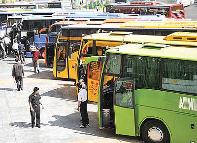 افزایش 20 درصدی نرخ بلیت اتوبوس برای ایام عید