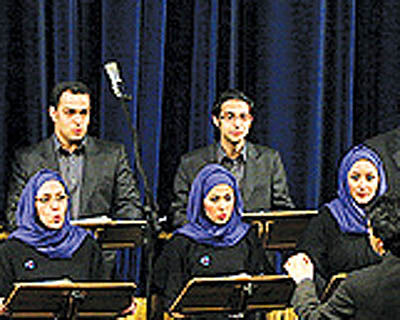 مدال طلای آسیا برای گروه آوازی تهران