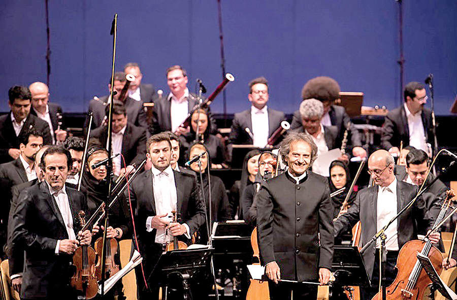 اجرای مشترک ارکستر سمفونیک تهران و ارکستر جوانان ایتالیا