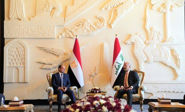 جزئیات گفت‌وگوی تلفنی السیسی با برهم صالح درباره تحولات عراق