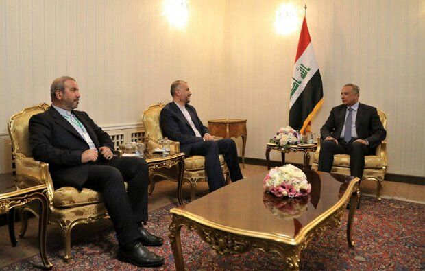 دیدار نخست‎‌وزیر عراق با امیرعبداللهیان