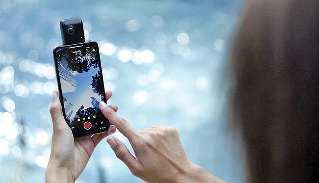 فیلمبرداری 360 درجه 4K در تلفن‌های هوشمند