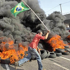 شدت آشوب‌های خیابانی در برزیل