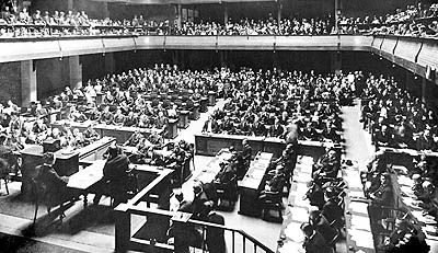 نخستین اجلاس رسمی جامعه ملل