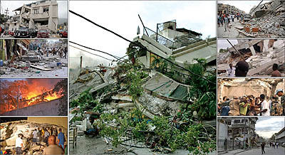 زلزله مخرب در هائیتی