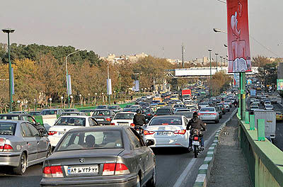دود جاده مخصوص و تیرگی پایتخت