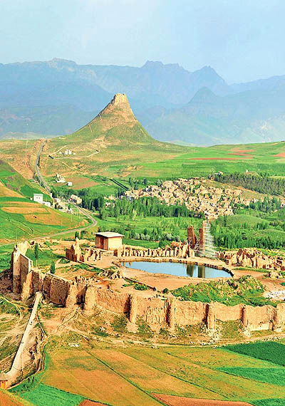 روستای نصرت آباد تکاب