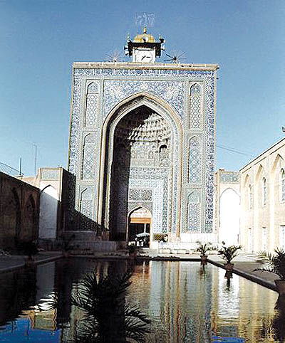 بافت قدیمی کرمان در محاصره آب