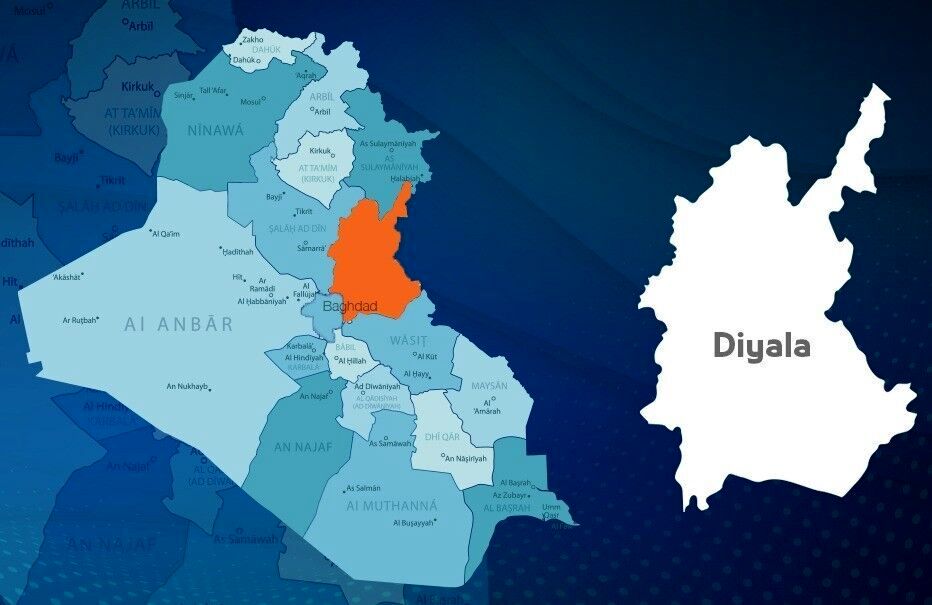 حمله داعش به نیروهای ارتش عراق در دیاله