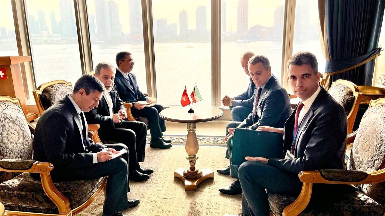 عراقچی با وزیر امور خارجه سوئیس دیدار کرد