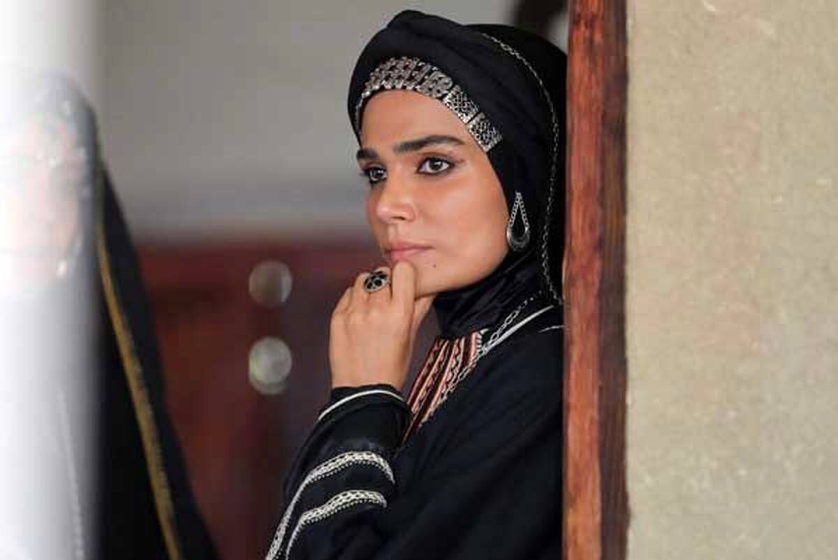 عکس متفاوت بازیگر ایرانی با چادر عربی