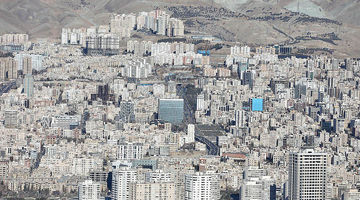 اطلس نامتقارن جمعیت تهران