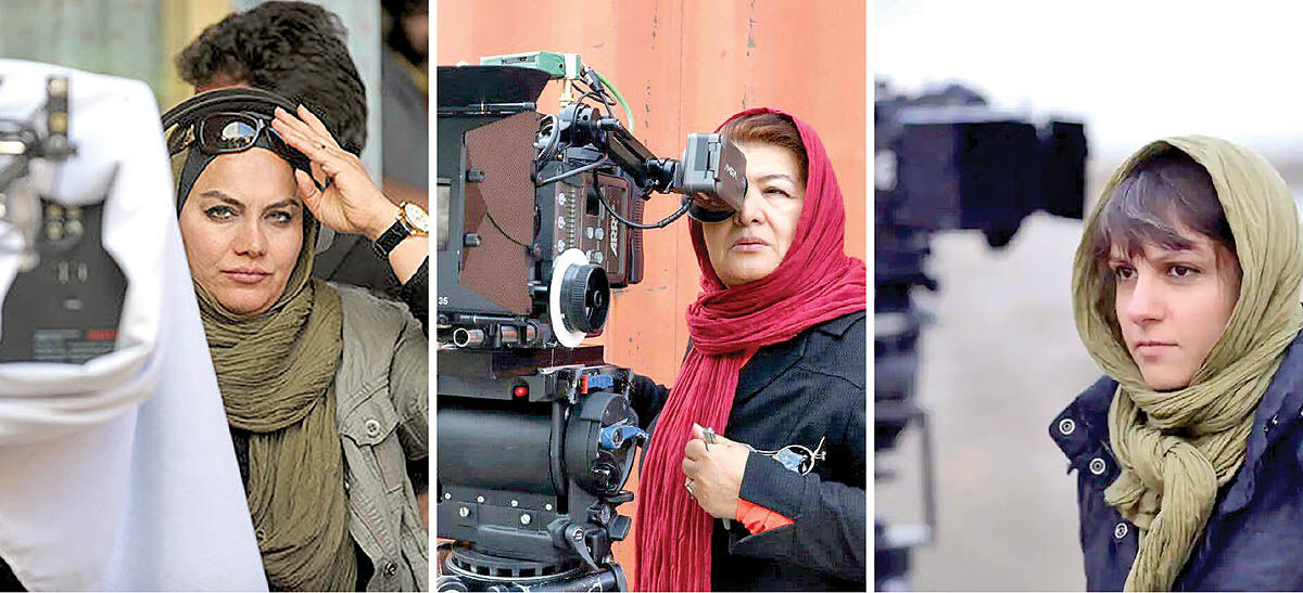 زنان فیلم‌ساز مشغول کارند