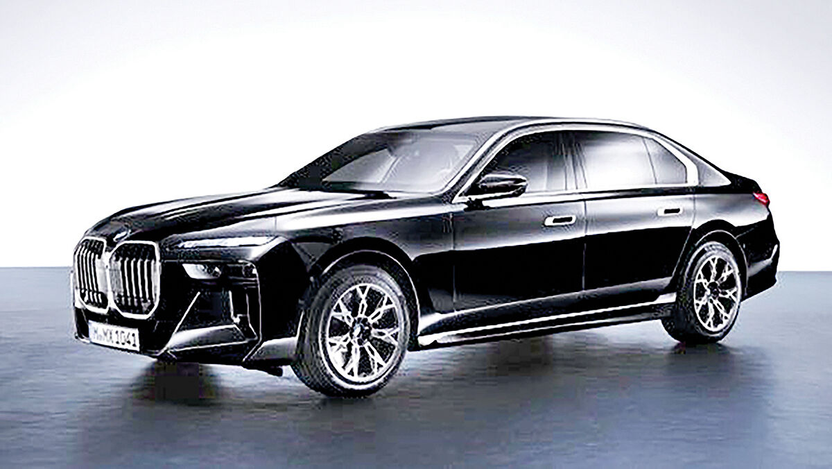 BMW ضدگلوله معرفی شد