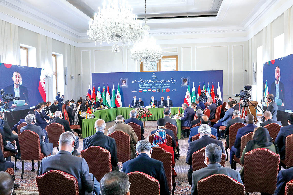 چاره‌جویی بحران افغانستان در نشست تهران