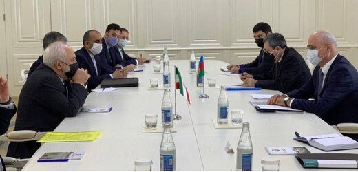 در دیدار ظریف با معاون نخست‌وزیر جمهوری آذربایجان چه گذشت؟