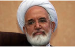تصاویری تازه از مهدی کروبی در حرم امام خمینی (ره) + فیلم