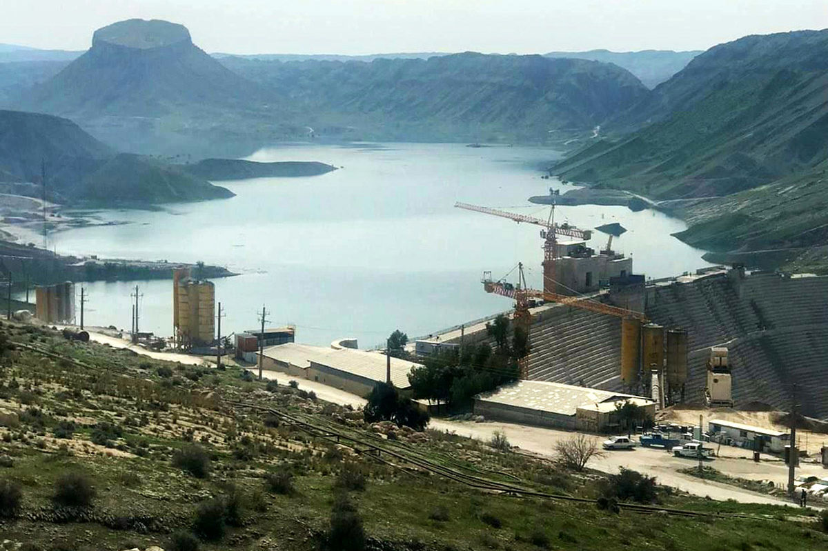 رئیسی سد جنجالی را افتتاح کرد