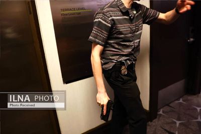 ضارب ضیافت ترامپ در لباس ارتش اسرائیل + عکس