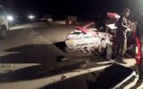 13 کشته و مصدوم در حادثه سقوط مرگبار ون به دره در جاده هراز 