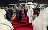 استقبال رسمی از اسکندر مومنی توسط وزیر دولت قطر